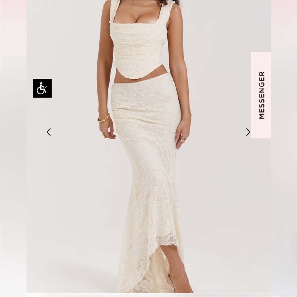 House of CB Lace Maxi Skirt - Picture 2 of 8